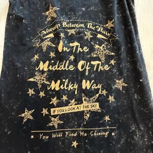 European Designer Blue Bird Graphic Maxi Dress, Women Size S/‎ EU Youth Size 18